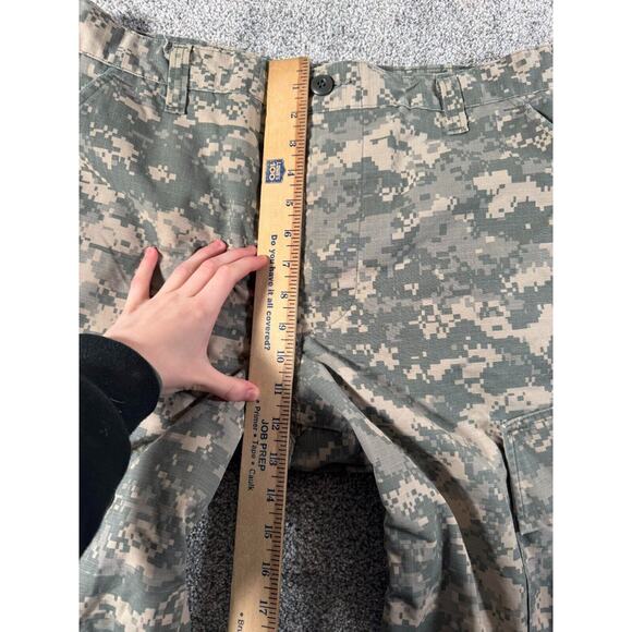 Army Combat Uniform Pants 34X29.5 Tactical Cargo Insect Repellent Digital Camo - Picture 11 of 12